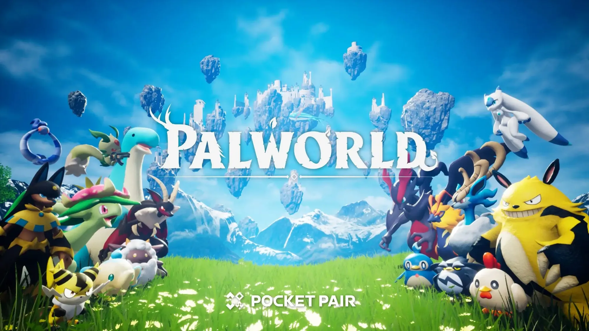 Logo y Personajes de Palworld