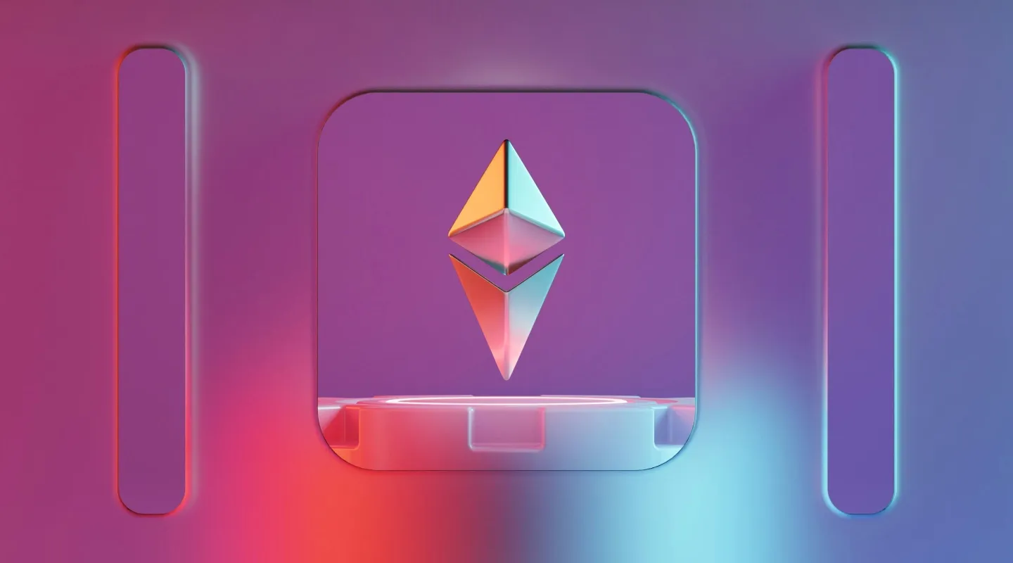 Logotipo de Ethereum.