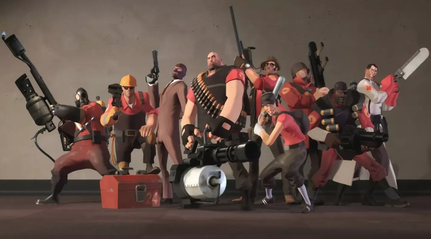 Imagen promocional de Team Fortress 2.